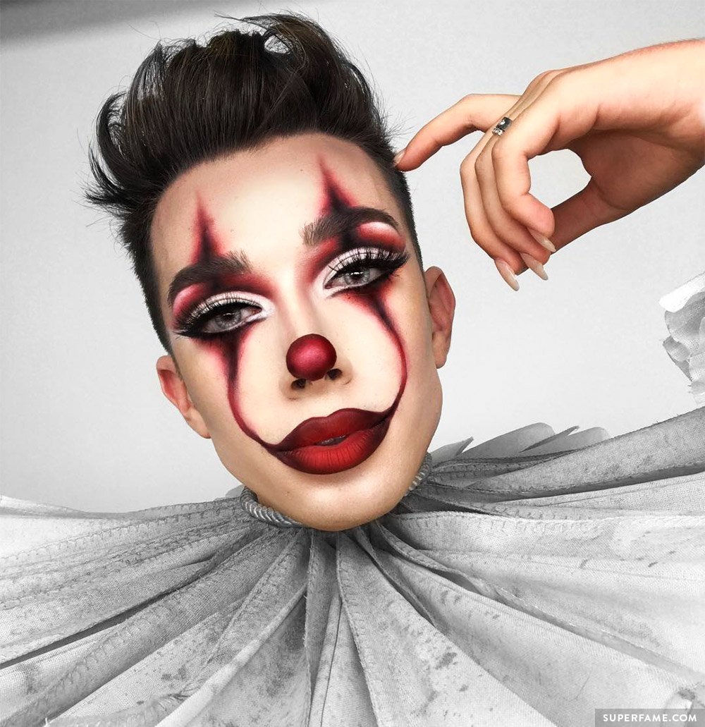 James Charles as Pennywise.